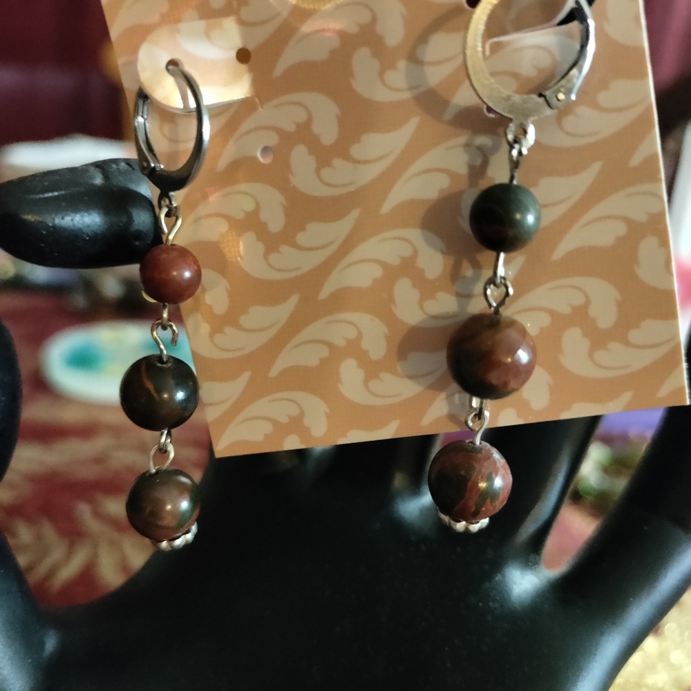 Red Creek Jasper Earrings